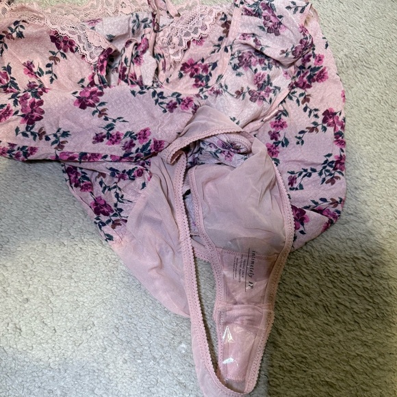 Intimately Free People Take It Away Bodysuit in‎ Pink/Rose Combo- Women’s size M - Picture 9 of 9